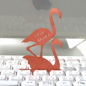 Deng On キーボードメモ フラミンゴ 動物雑貨 Deng On キーボードメモ フラミンゴ 動物雑貨